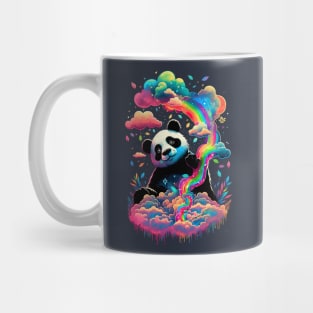 Happy Rainbow Panda Mug